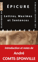 Lettres, maximes et sentences [édition bilingue]